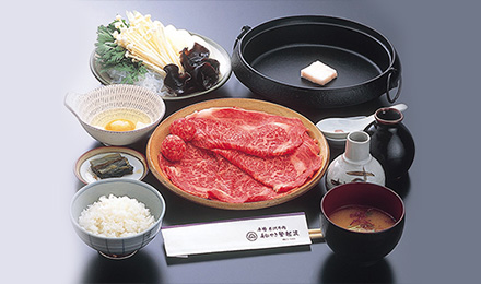 米沢牛・すき焼きコース 特選（特選ロース）8,600円
