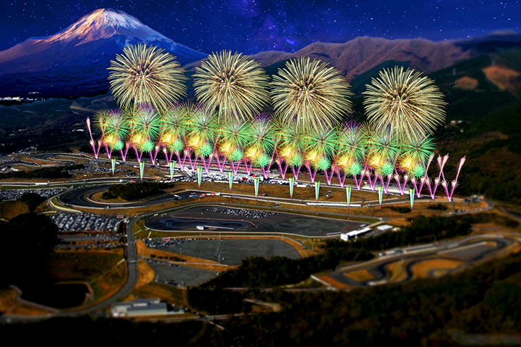  富士山花火2021