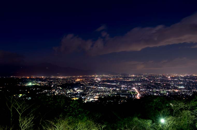 高麗山公園（湘南平）の夜景
