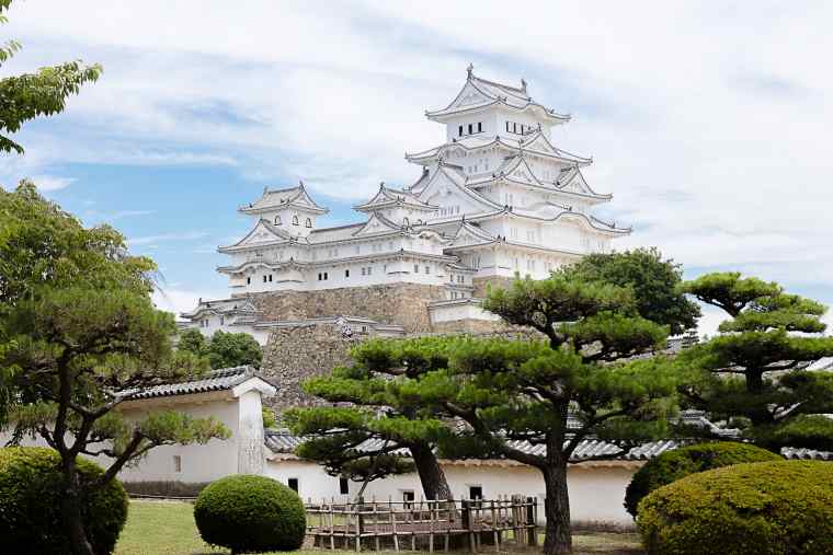 姫路城の西の丸公園は絶好のフォトスポット