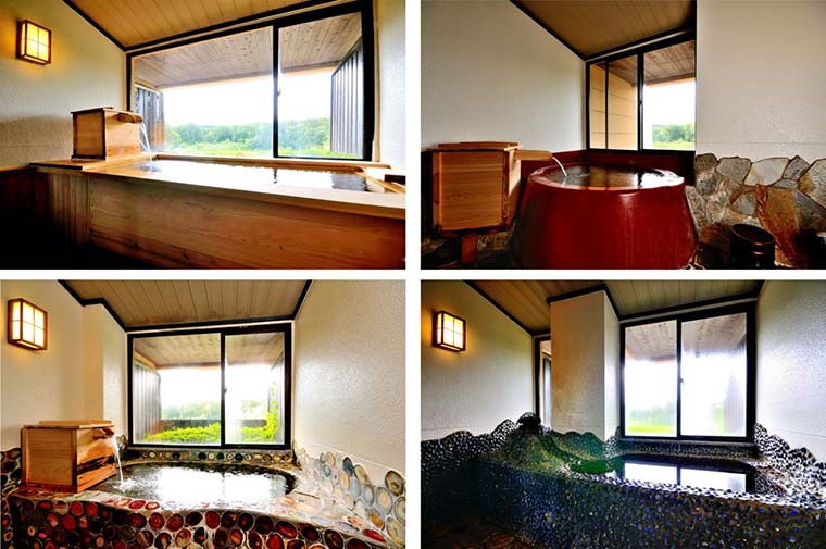 富士眺望の湯「ゆらり」の貸切風呂