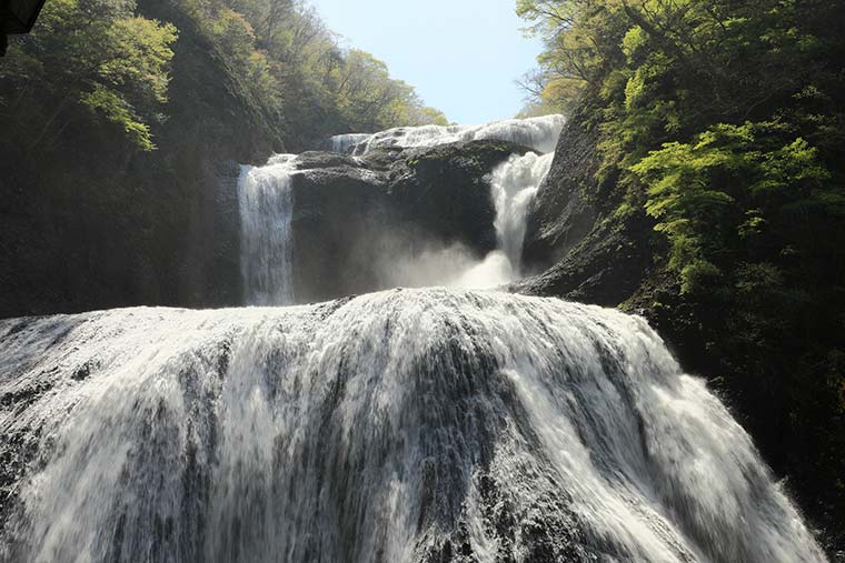 日本三名瀑　茨城県　袋田の滝