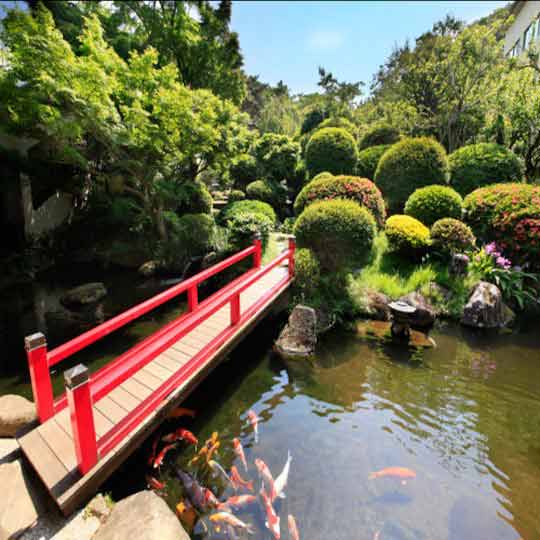 熱海温泉　源泉の宿ホテル松風苑 日本庭園