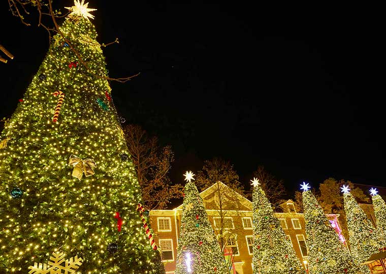 ハウステンボス　光の王国　光の街のクリスマス