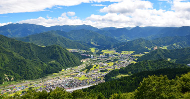 湯沢高原からの眺め