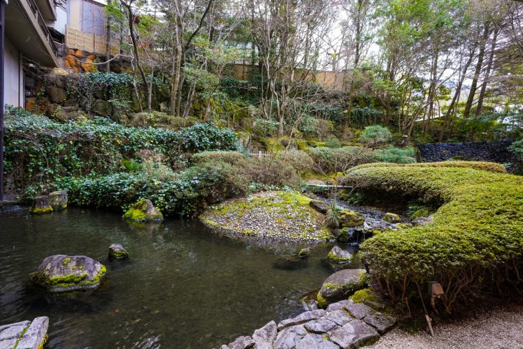 中の坊 隨苑　日本庭園
