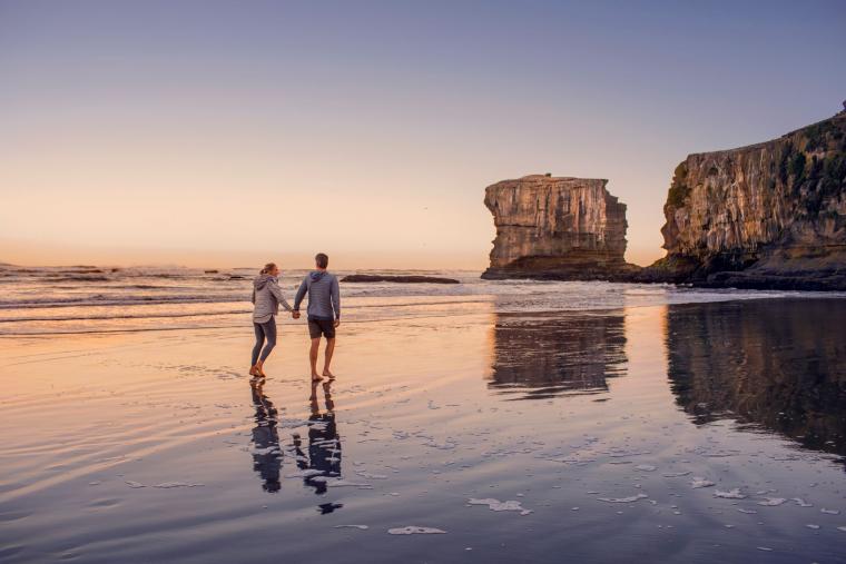 ニュージーランド　全長60kmにおよぶ壮大なムリワイビーチ ©Chris McLennan