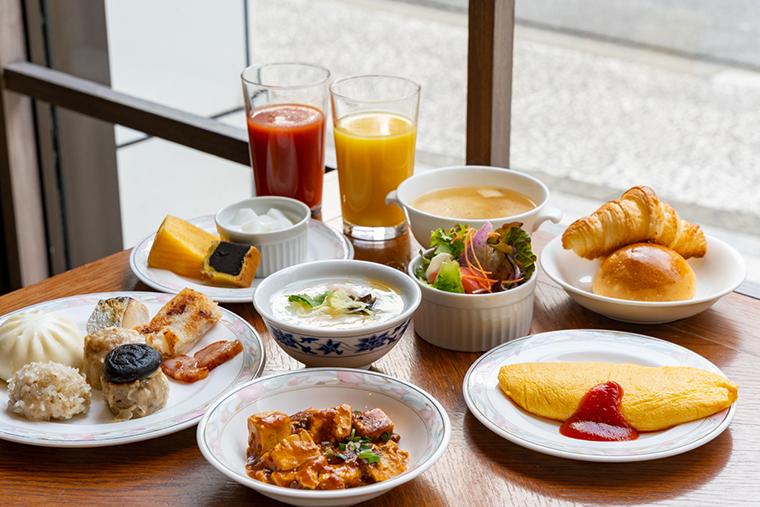 「ローズホテル横浜」朝食ブッフェ