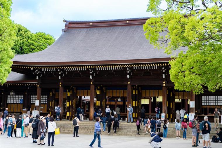 日本一の参拝者数を誇る明治神宮