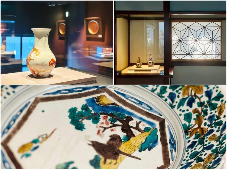 石川県が誇る美術工芸品「九谷焼」の専門美術館を訪問。