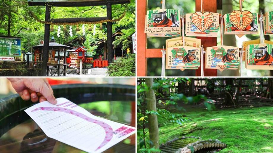 京都嵐山・青もみじと苔庭が美しい「野宮神社」で、源氏物語の世界に思いを馳せて♪
