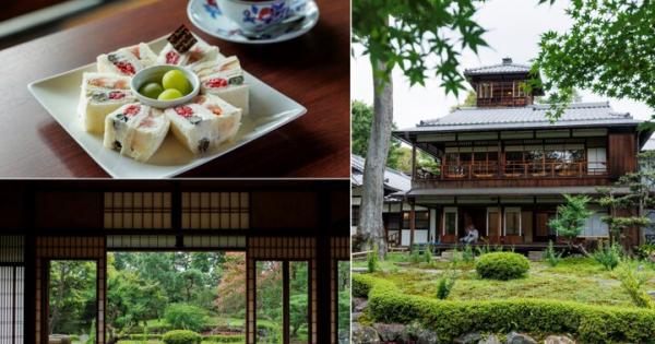 京都の名建築「旧三井家下鴨別邸」の特別な空間で、名店のフルーツサンドを♪