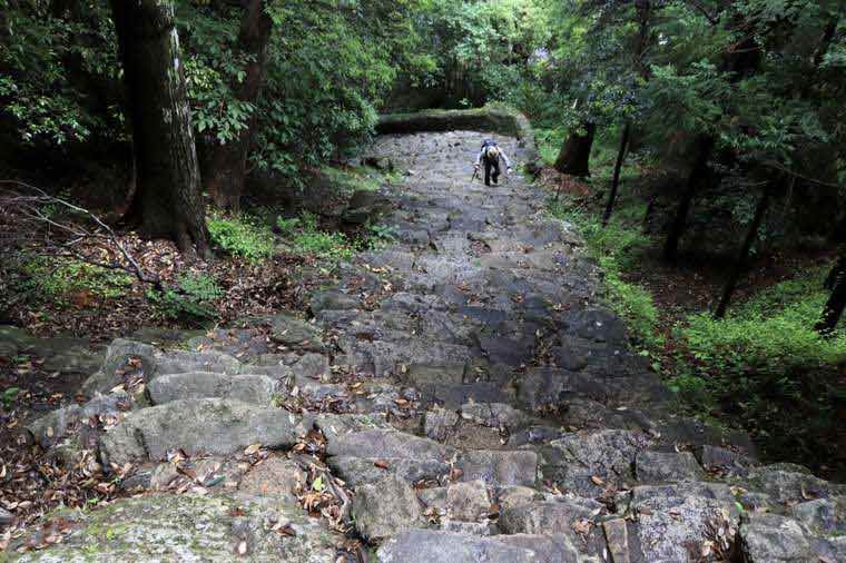 神倉神社の石段