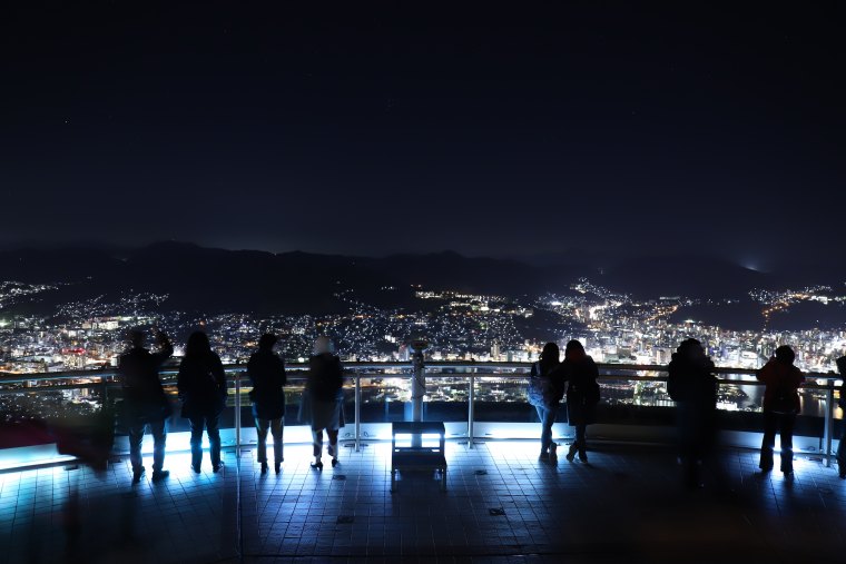 稲佐山展望台からの夜景