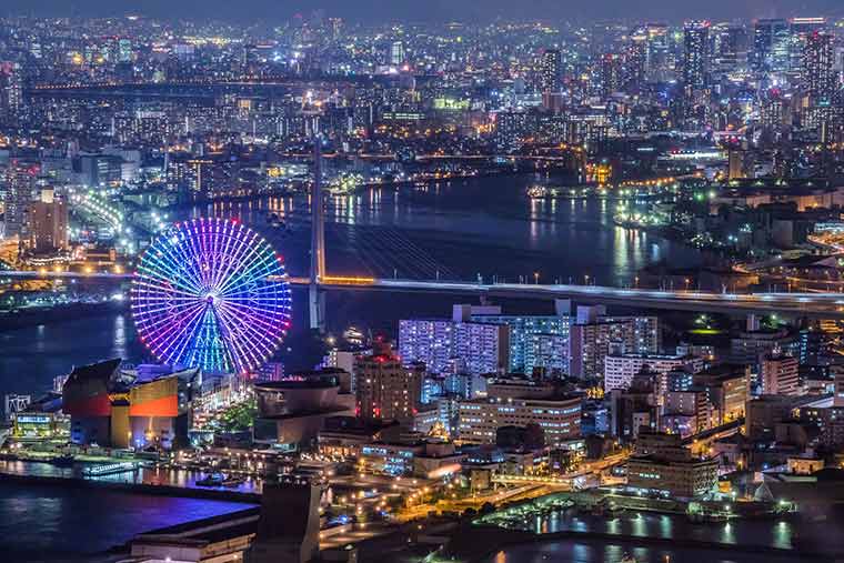 大阪 関西の夜景スポット15選 デート向けから工場夜景まで 楽天トラベル
