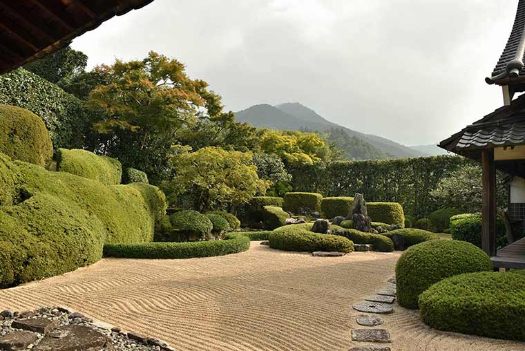 天柱山 頼久寺の庭園