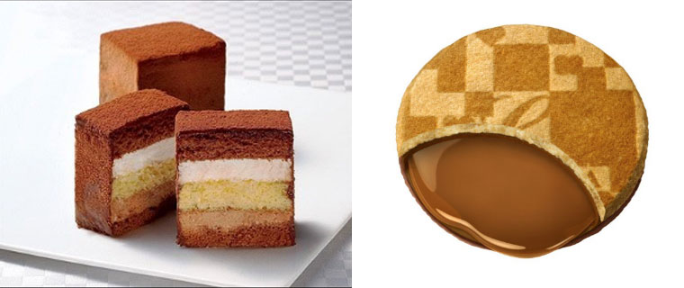 Chocolate Shop 「博多の石畳」ケーキタイプ、キャラメルサンド
