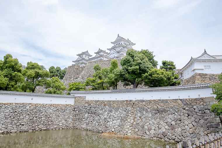 姫路城の内堀