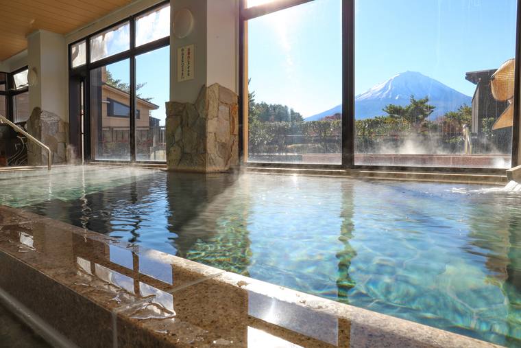 富士眺望の湯「ゆらり」の高見風呂