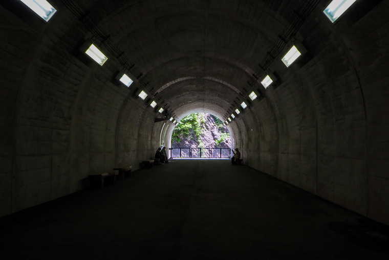 清津峡渓谷トンネル　第一見晴所