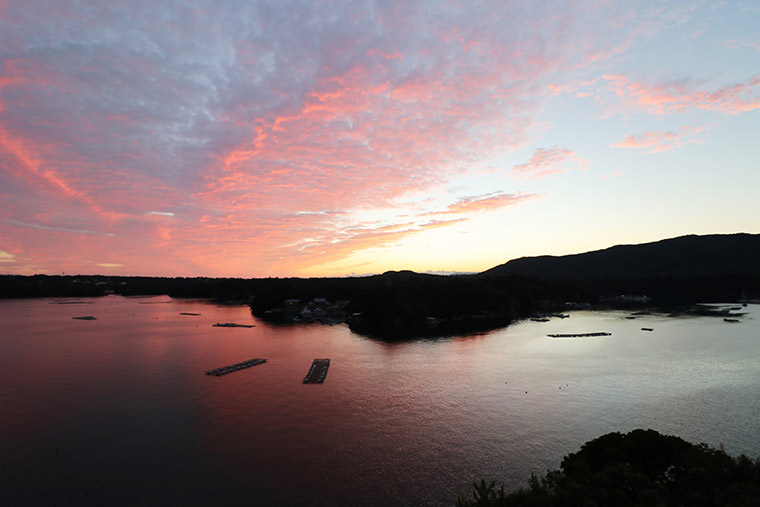 プライムリゾート賢島の夕陽