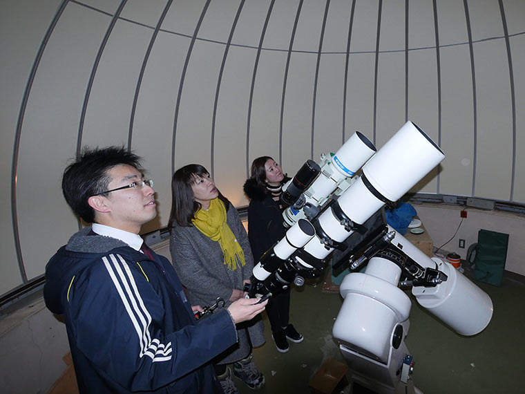 星空観測を楽しむ温泉旅 高峰高原ホテル 天体望遠鏡