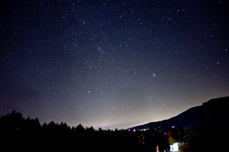 車山高原の星空（画像提供元：長野県）