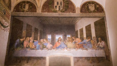 レオナルド・ダ・ヴィンチの「最後の晩餐」があるサンタ・マリア・デッレ・グラツィエ教会とドメニコ会修道院