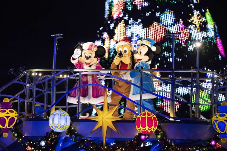東京ディズニーシー　ショー　「カラー・オブ・クリスマス」