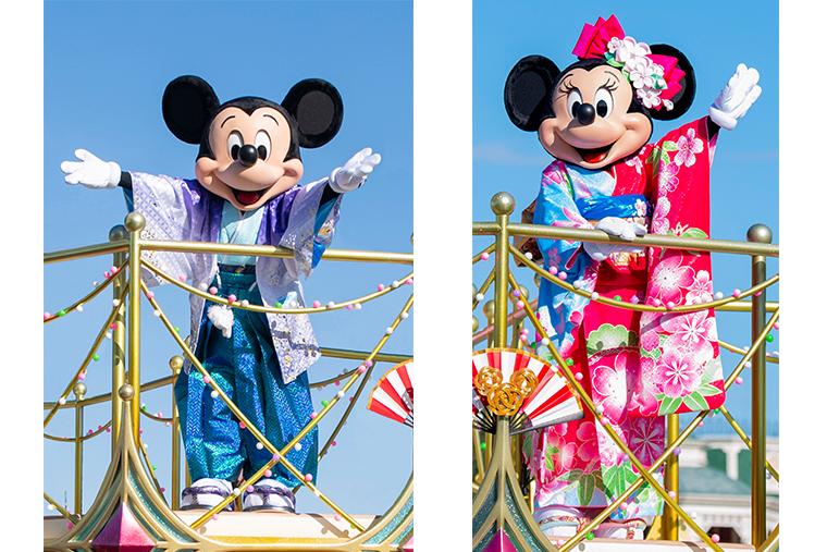 東京ディズニーリゾートのお正月2022 ミッキー&フレンズのグリーティングパレード“ハッピーニューイヤー！”