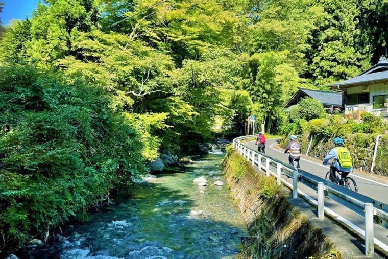 茨城の山の自然を感じながらサイクリングしよう！