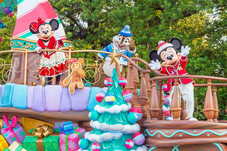 東京ディズニーランド クリスマスストーリーズ クリスマスをお祝いしているミッキー＆フレンズのクリスマス