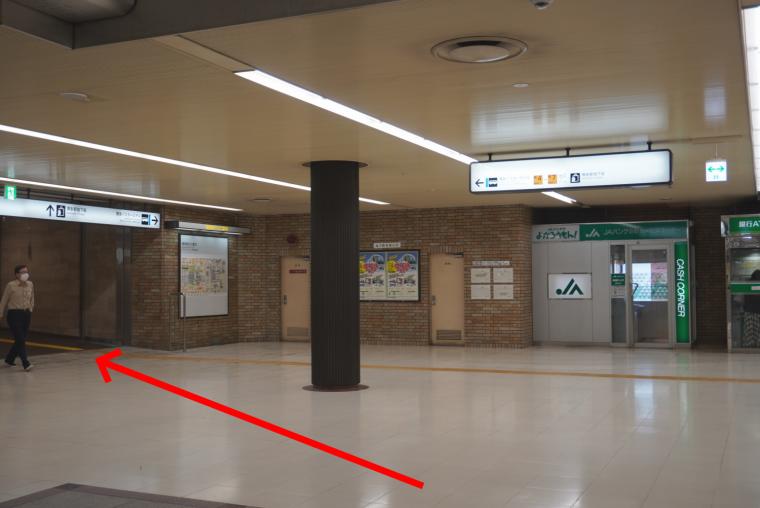 博多バスターミナルアクセスガイドー地下鉄は片口改札から