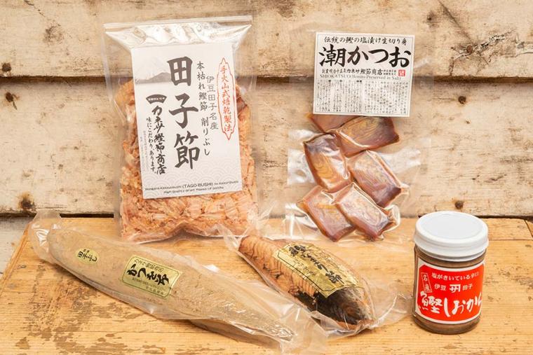 田子の伝統食品・鰹節と潮かつお「カネサ鰹節商店」