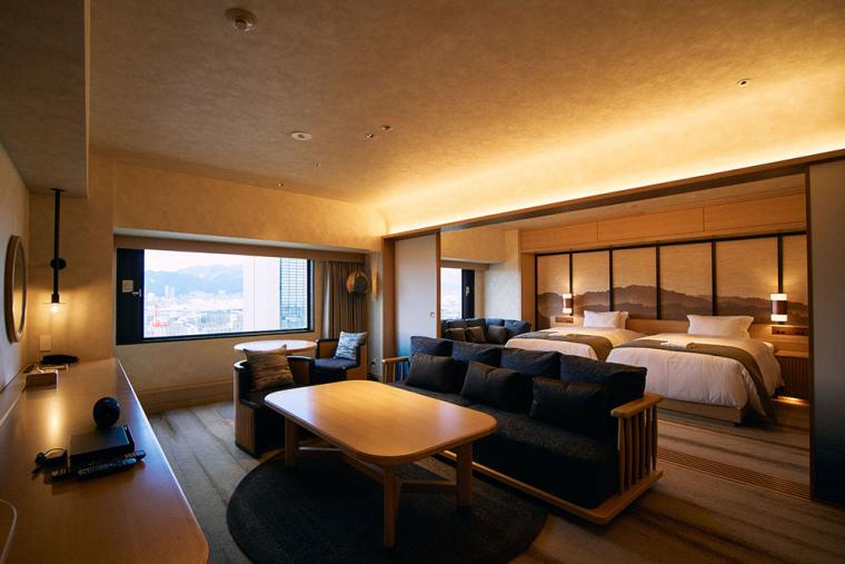 神戸ポートピアホテル サウナ付き客室