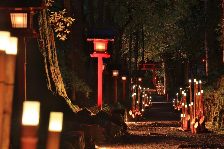 貴船神社「ひかりの京都」