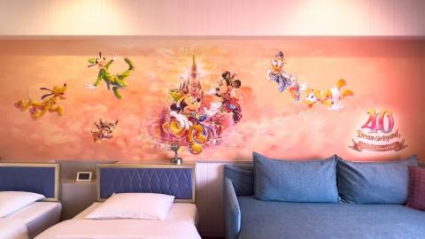 東京ディズニーセレブレーションホテル（Ｒ）40周年“ドリームゴーラウンド”ルーム