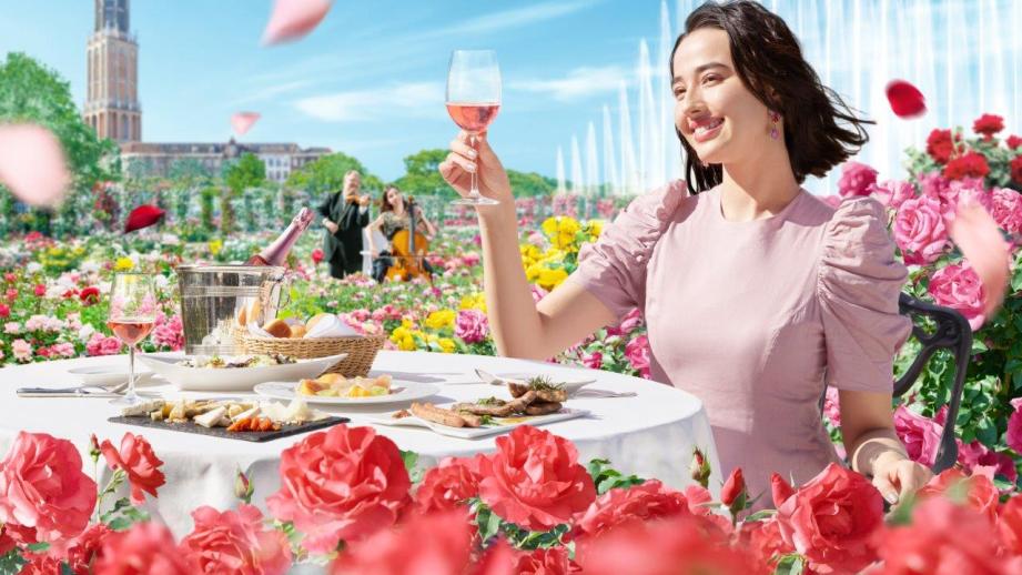 アジア最大級規模のバラの祭典！ハウステンボス「100万本のバラ祭」4月27日から開催