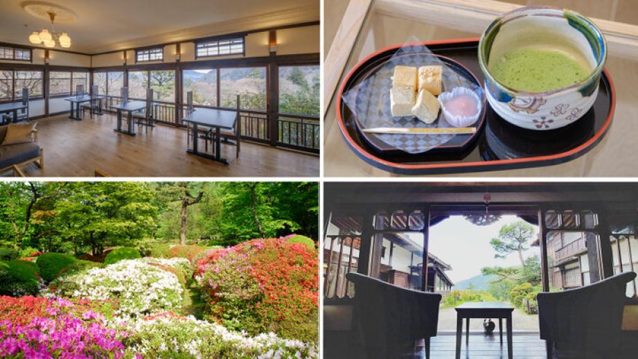 箱根・小涌谷で創業約140年、眺めのいい老舗宿に誕生した「三河屋cafe」へ