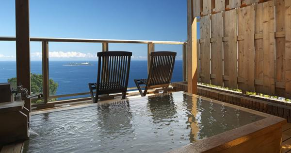 伊豆の露天風呂付き客室のある人気高級宿ランキングTOP10