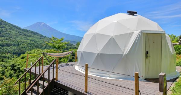 「杓子山ゲートウェイキャンプ -Mt.Shakushi Gateway Camp-」のドームテント