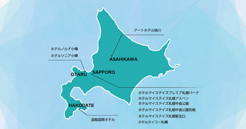 北海道 MAP
