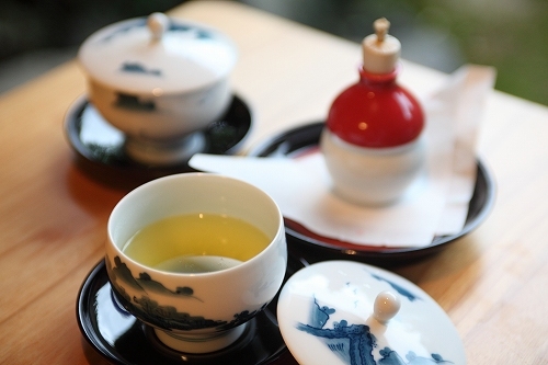 ギャラリー当館は全てのお茶に有機栽培のお茶を使用しております。