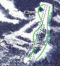 郡上ヴァカンス村スキー場のイメージマップ